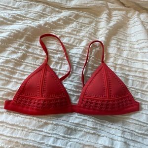 Triangl bikini top